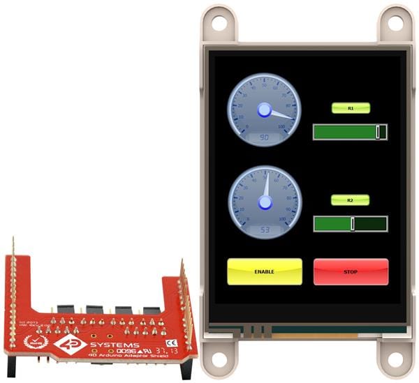 4D Systems gen4-uLCD-24DT-AR – displaymodul