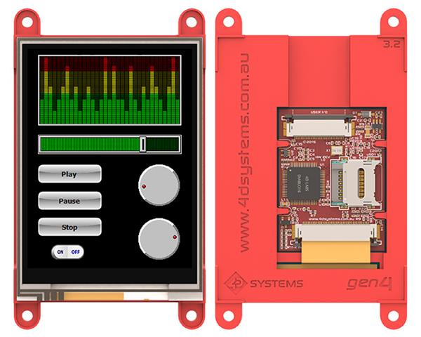 4D Systems gen4-uLCD-32PT – displaymodul