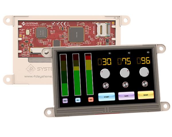 4D Systems gen4-uLCD-43D-SB – displaymodul