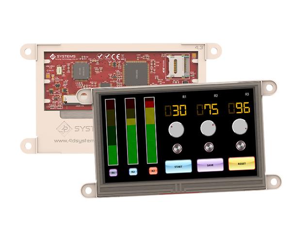 4D Systems gen4-uLCD-43DT – displaymodul