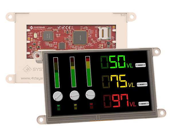 4D Systems gen4-uLCD-50D-SB – displaymodul
