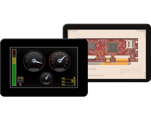 4D Systems gen4-uLCD-50DCT-CLB – displaymodul