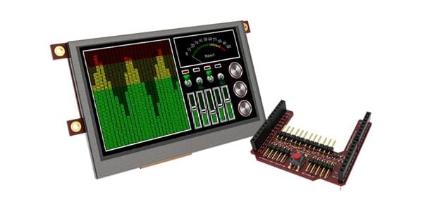 4D Systems uLCD-43PT-AR – displaymodul