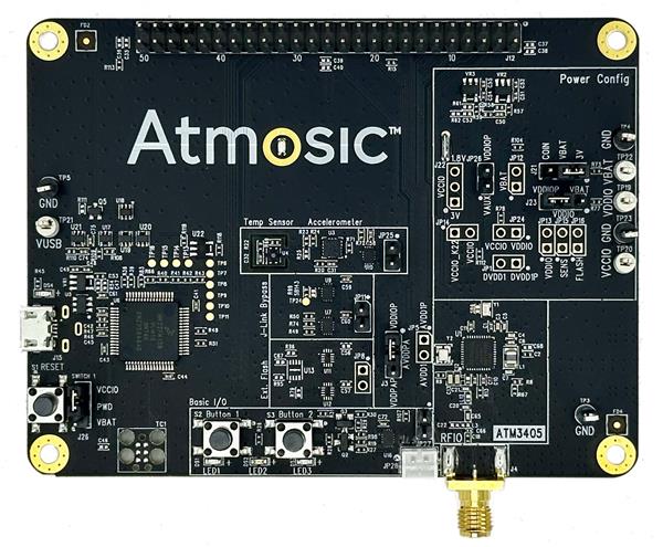 Atmosic Technologies ATMEVK-3405-WQK-5 – utvecklingskort