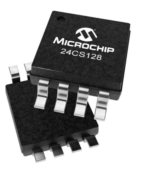 Microchip Technology 24CS128-E/SM – minne/lagring